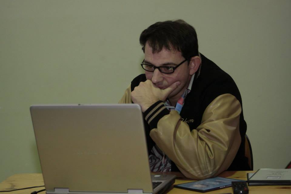 Primo piano al computer