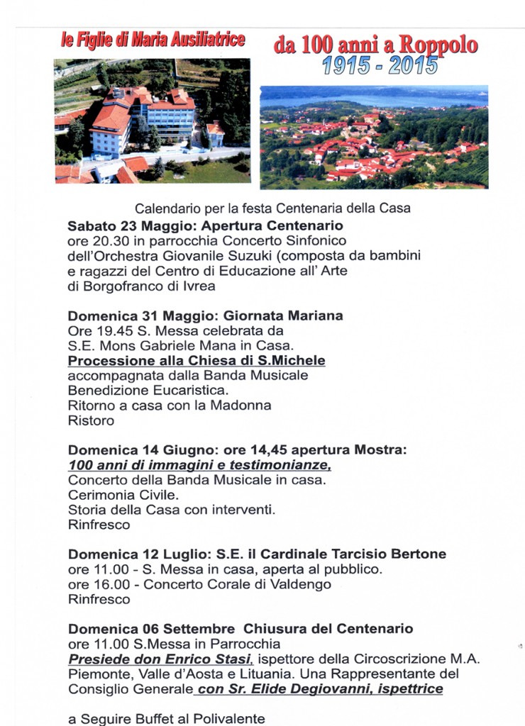 locandina centenario