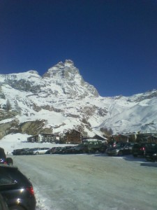 Cervino visto da Cervinia