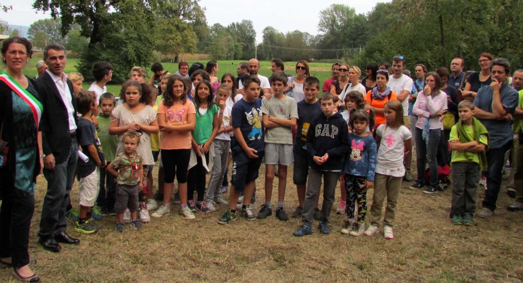 Fiorano inaugurazione falesia bimbi
