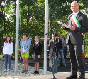 Rivarolo inaugurazione scuola primaria con Alberto Rostagno