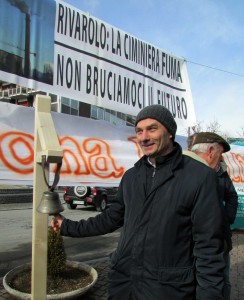 Rivarolo Alberto Rostagno suona la campana