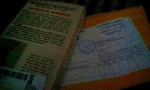 Sceneggiatura AFRICA ADDIO