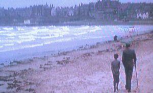 La spiaggia di West Sands Beach, Saint Andrews Inghilterra, nel film MOMENTI DI GLORIA