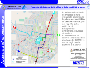 piano urbano traffico leini viabilità