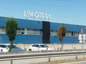 Lo stabilimento Luxottica di Lauriano