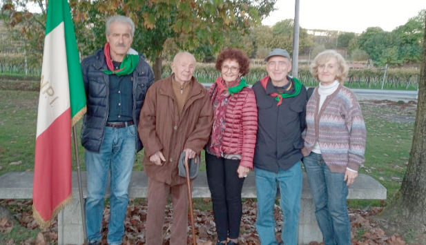 Il partigiano Talin con l'Anpi