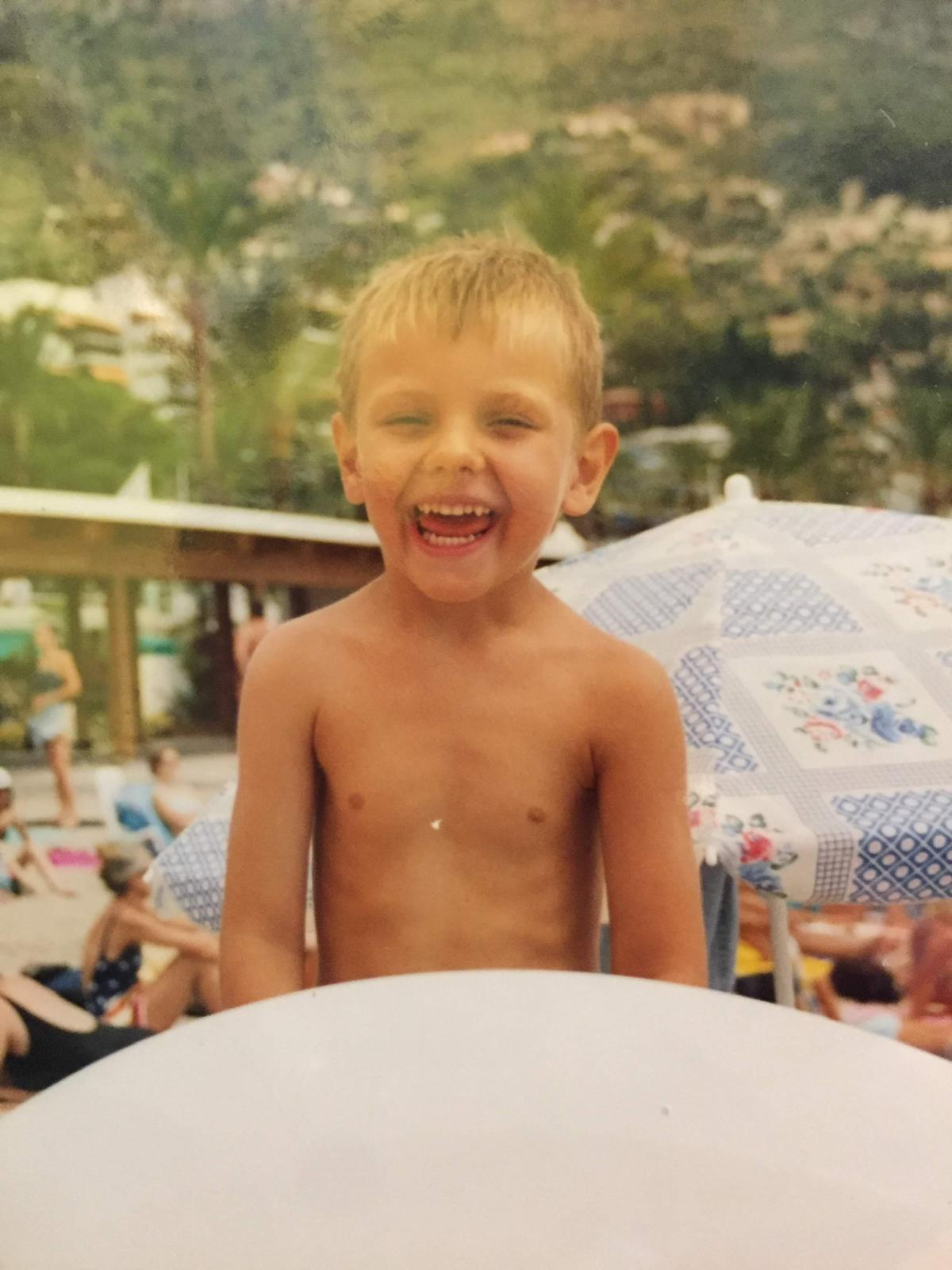 Al mare in Francia, a 3 anni