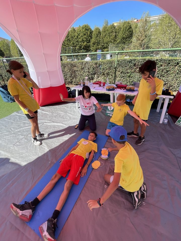 Durante uno dei suoi corsi