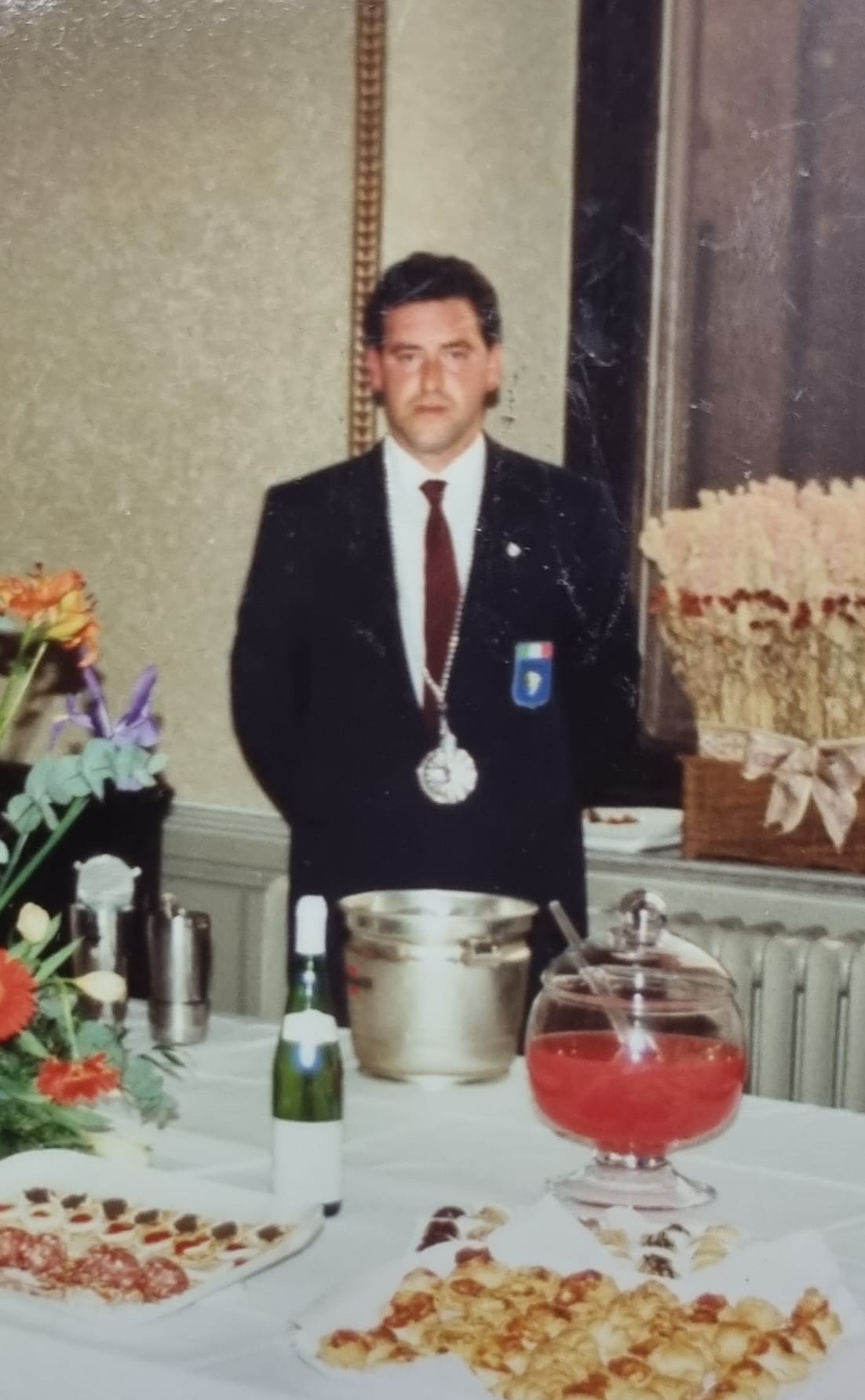 Egidio &egrave; anche sommelier