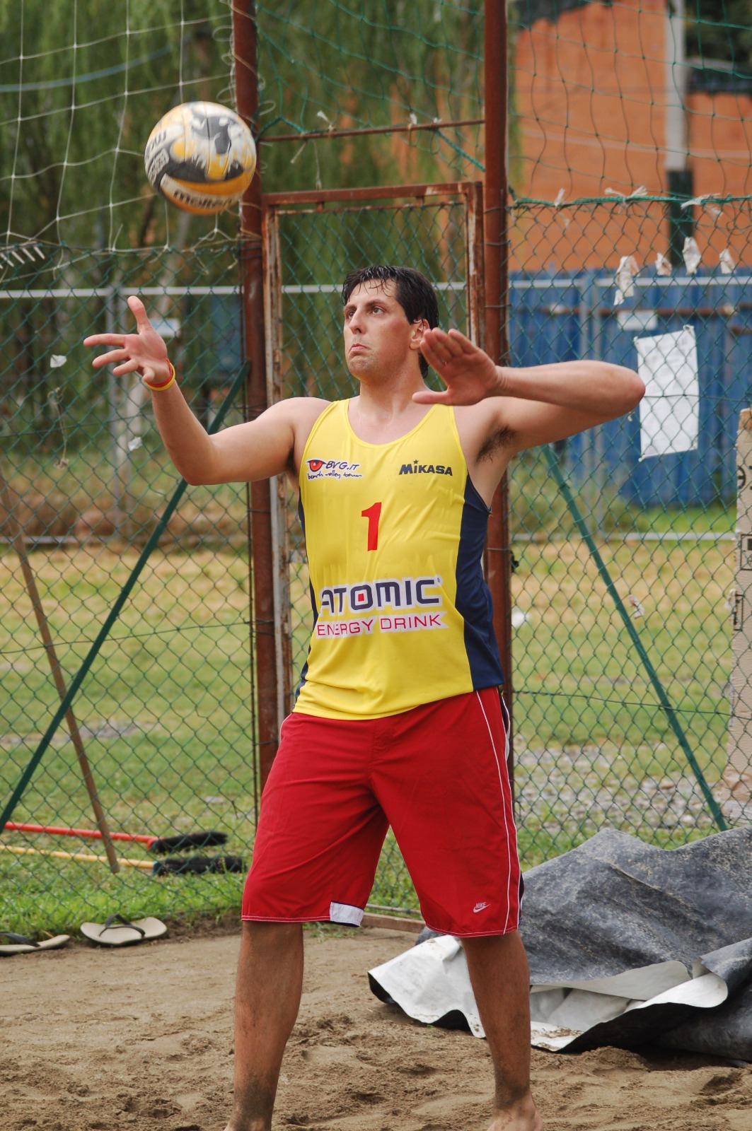 Giocando a pallavolo