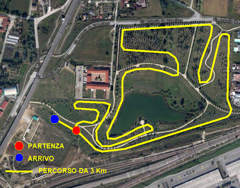 Olimpiacross 2023 percorso