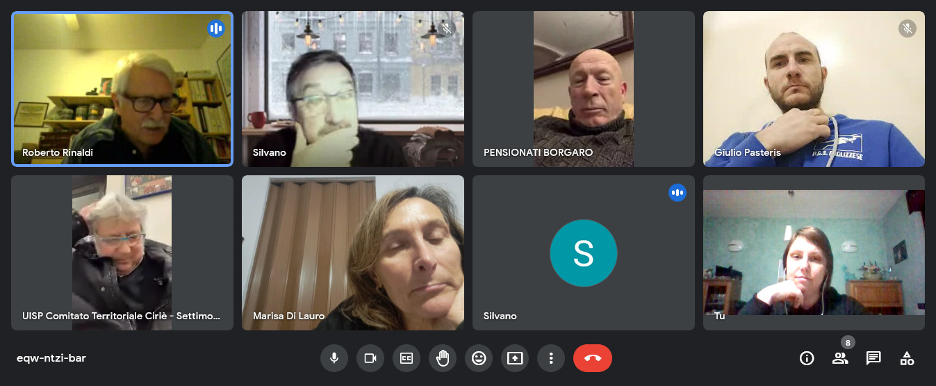 UISP Meeting online