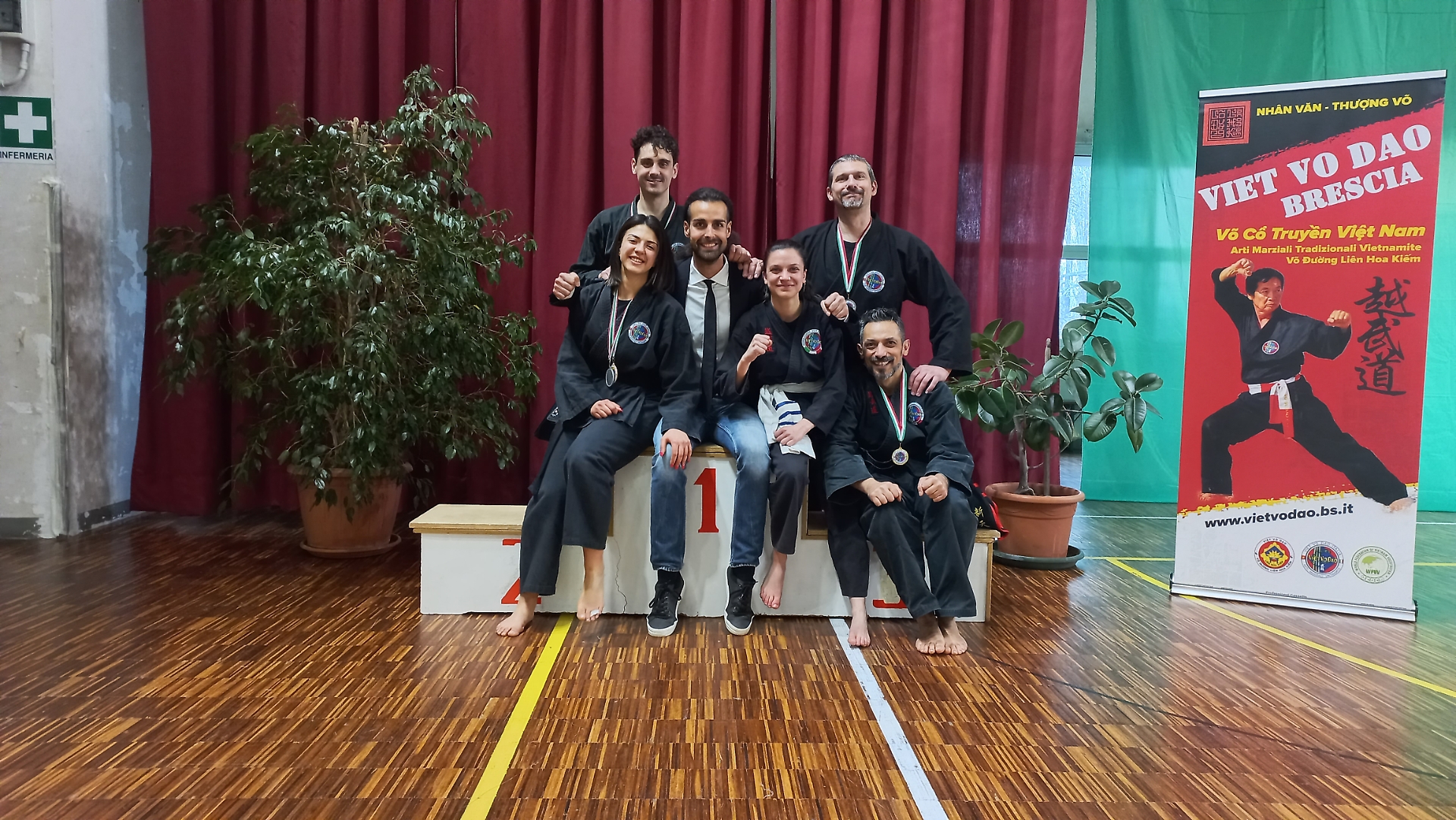 ASD Viet Vo Dao Hoa Lu’ Moc sul podio