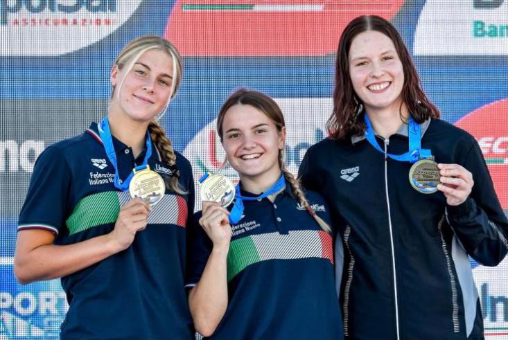 Valentina campionessa... sul primo gradino del podio