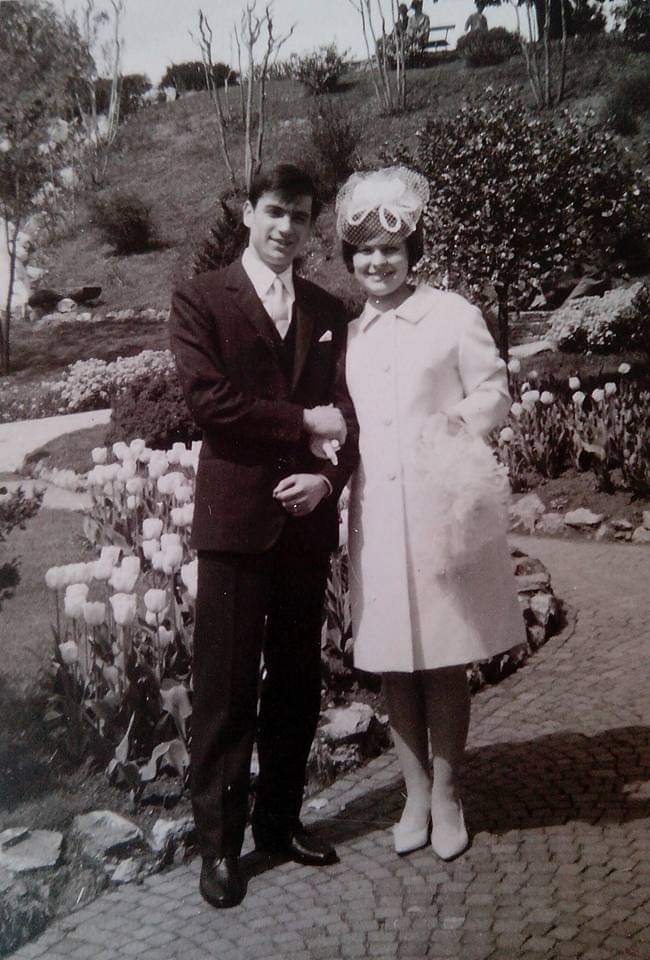 1966, le nozze con Elena