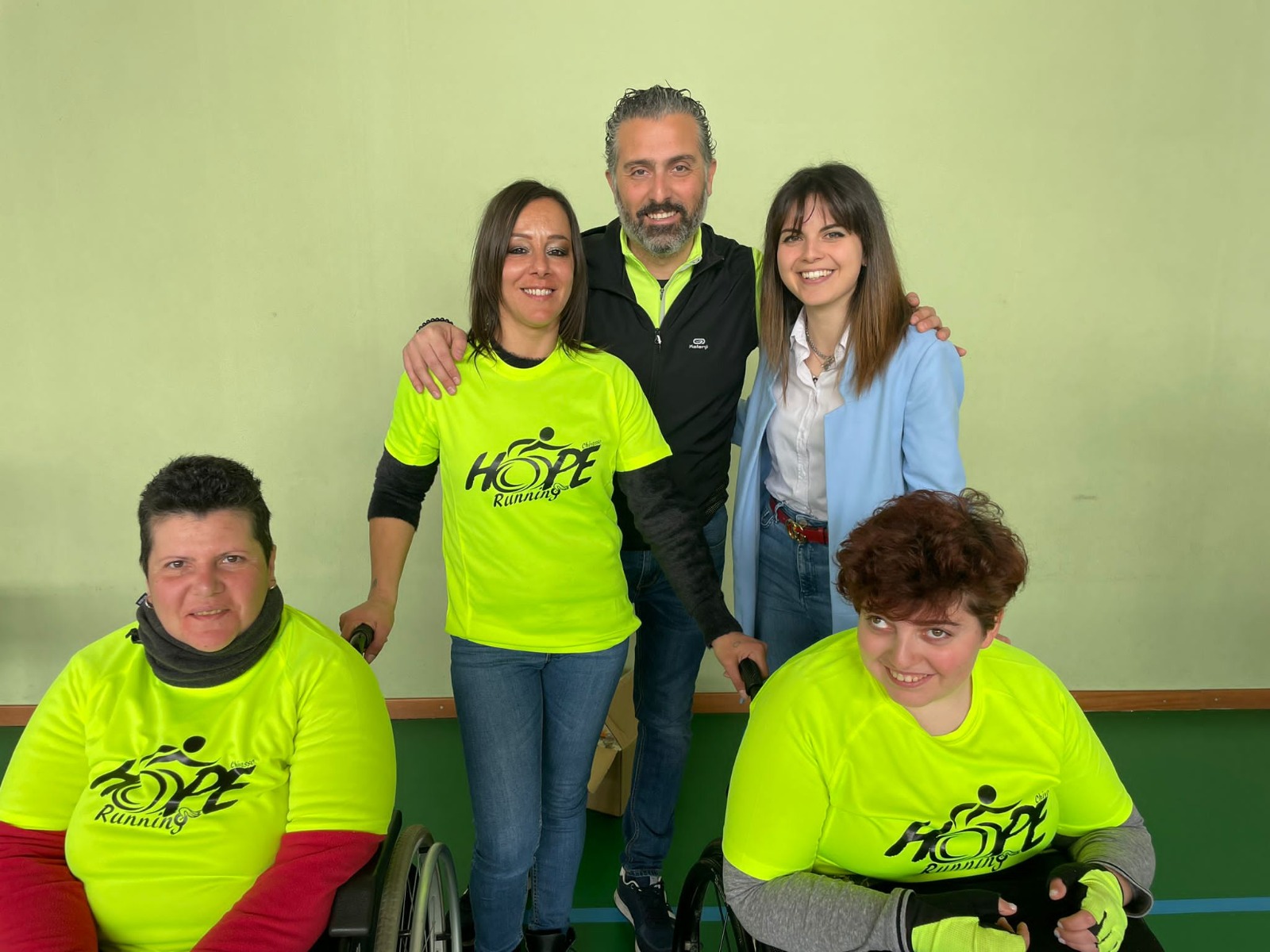 Alcuni membri della Hope Running