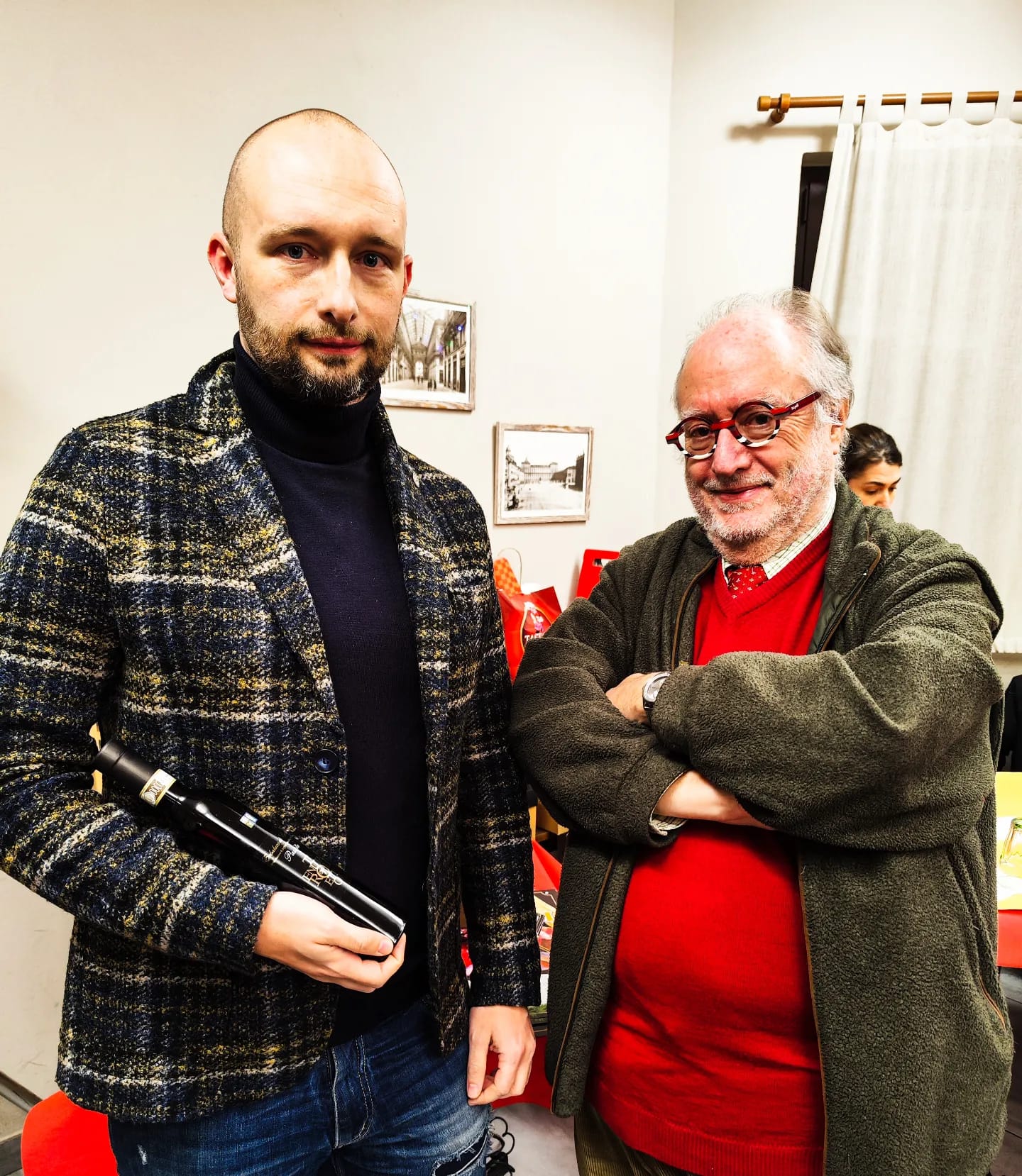 con Edoardo Raspelli