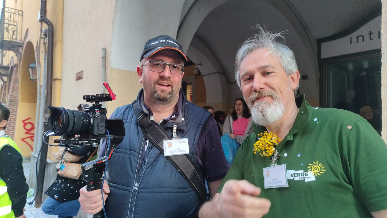 Stefano e Ivo al Carnevalone di Chivasso