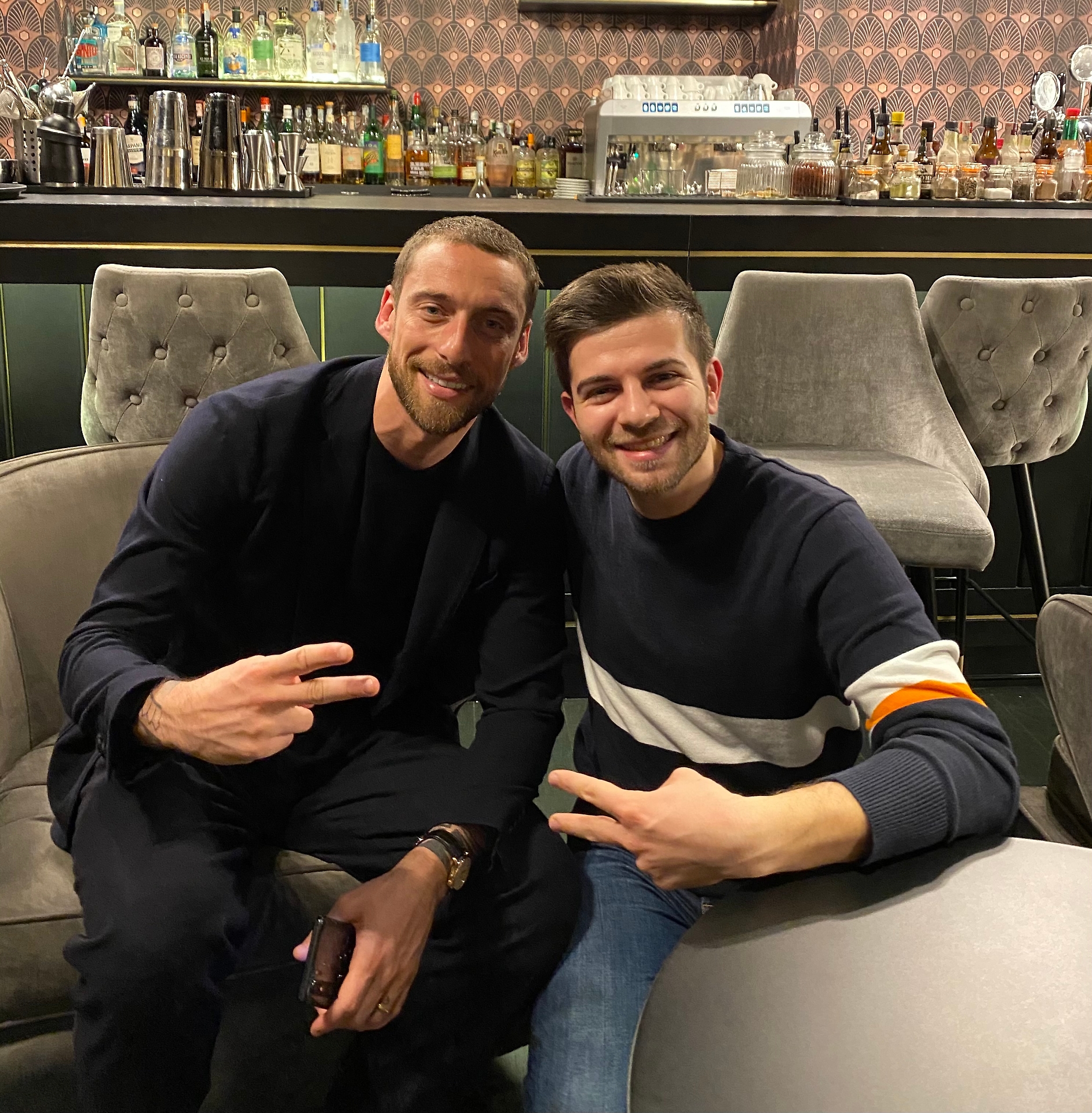 con Claudio Marchisio 