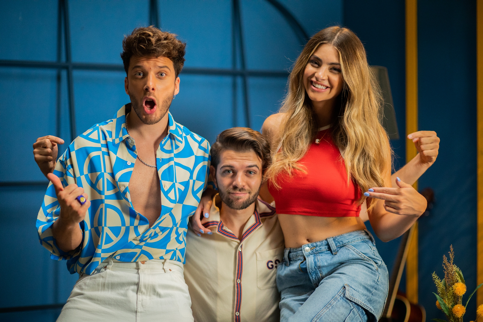 foto set videoclip Emma Muscat - Blas Cantò "La stessa lingua'"
