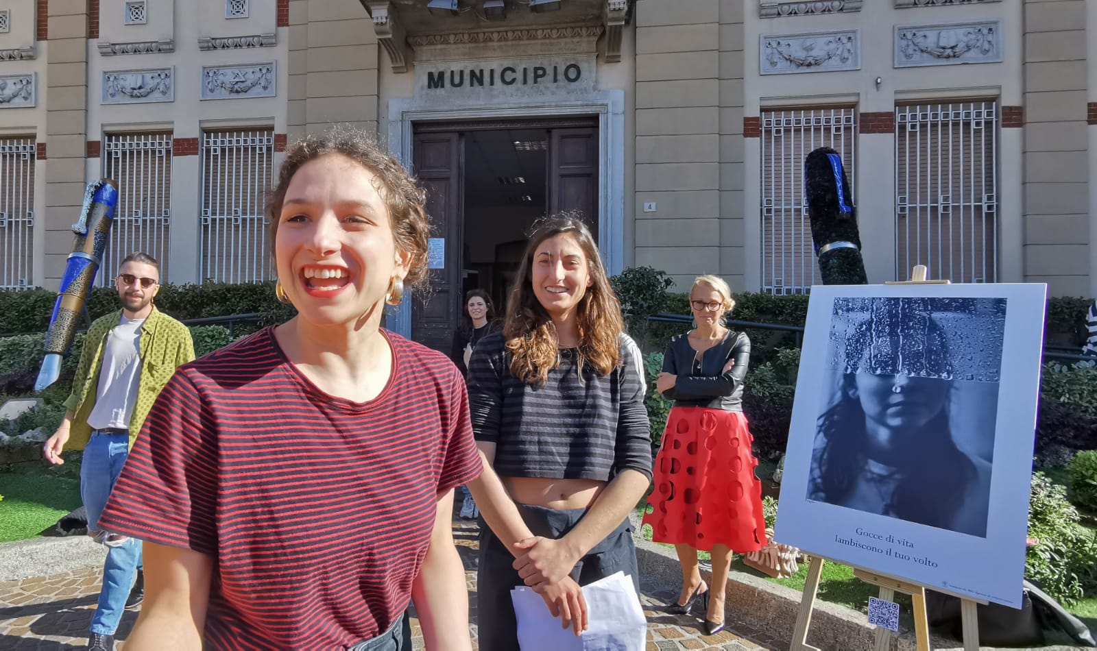 Eva Meskhi e Lucia Corna (compagnia Potenziali Evocati Multimediali) 