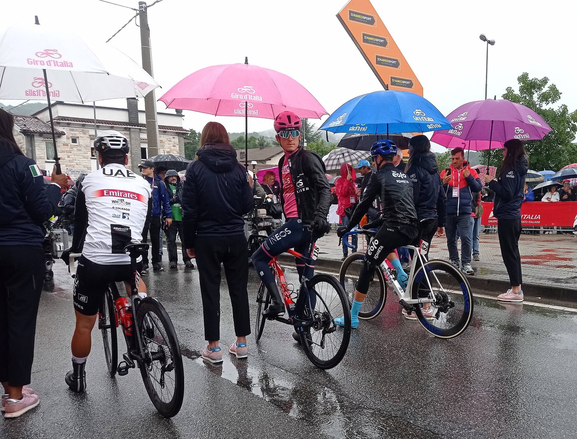 Geraint Thomas maglia rosa