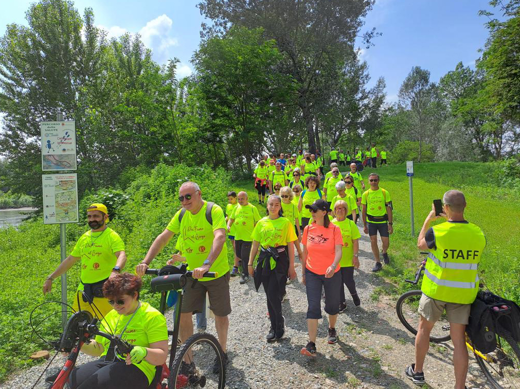Dal Fiume al Borgo serpentone giallo