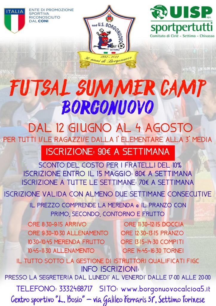Futsal Summer Camp