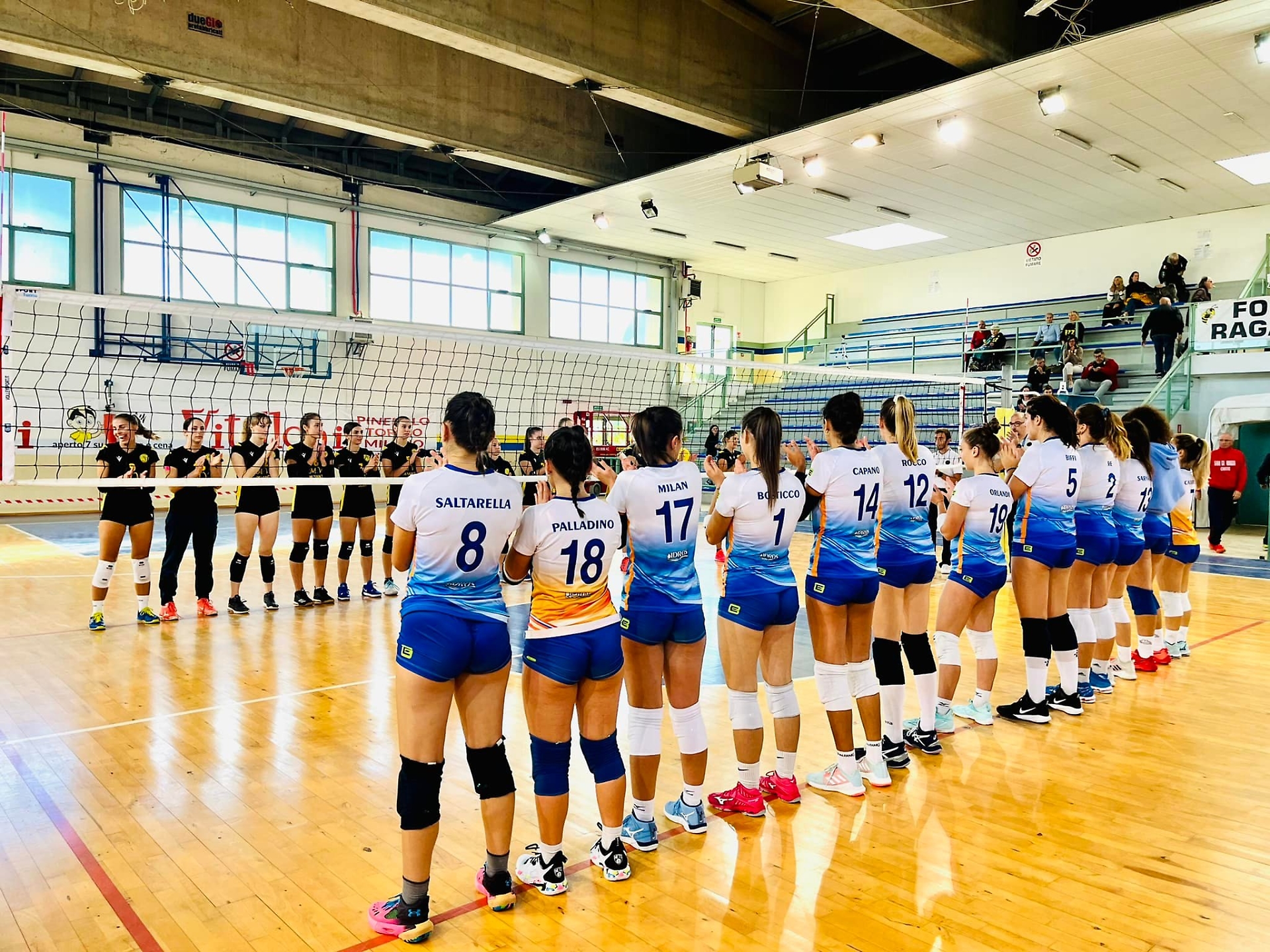 A.F. Volley ingresso in campo