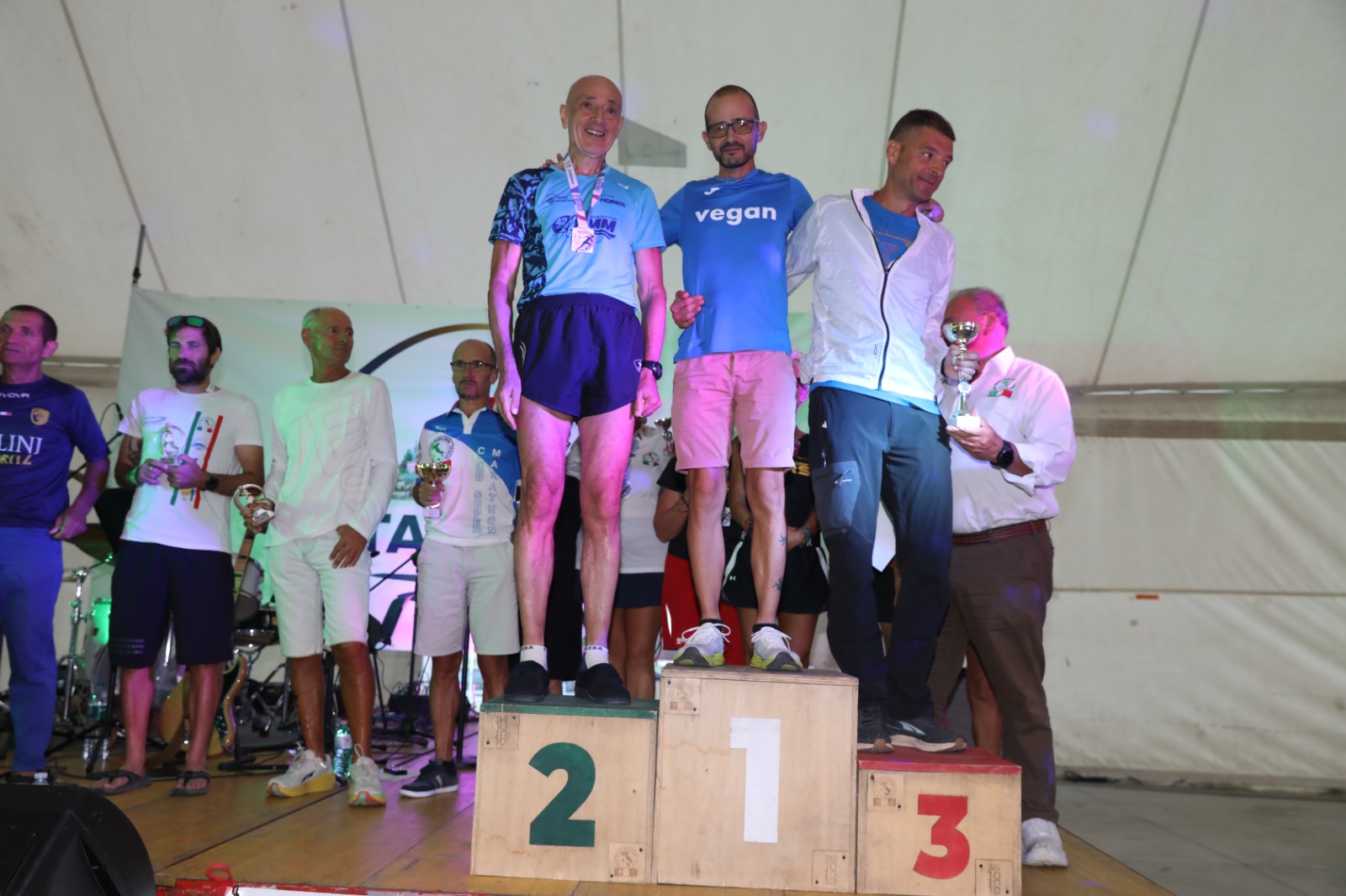 8 Ore del Canavese 2023 podio maschile