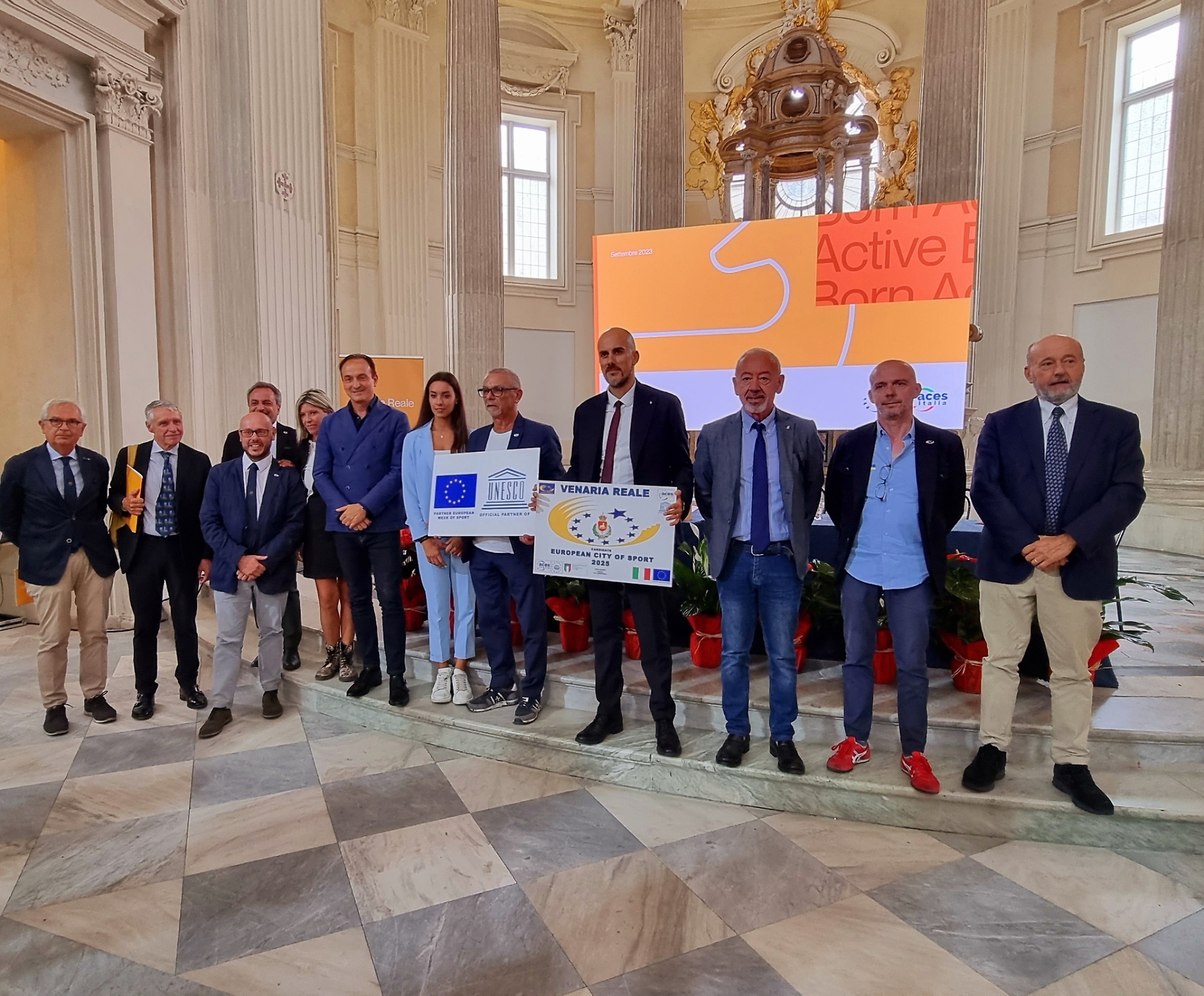 Venaria città europea dello sport 2025