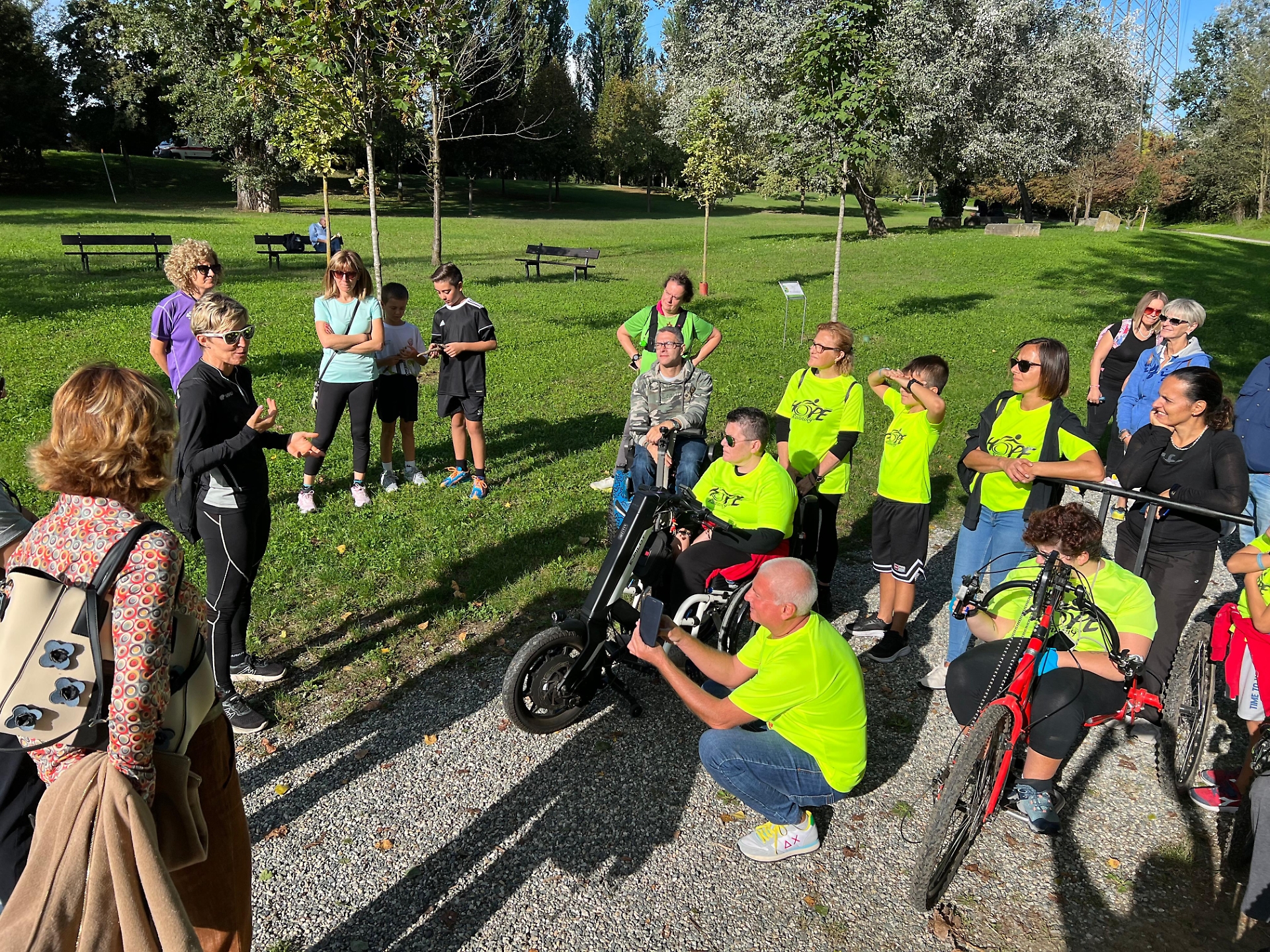Due passi con l'olimpionica