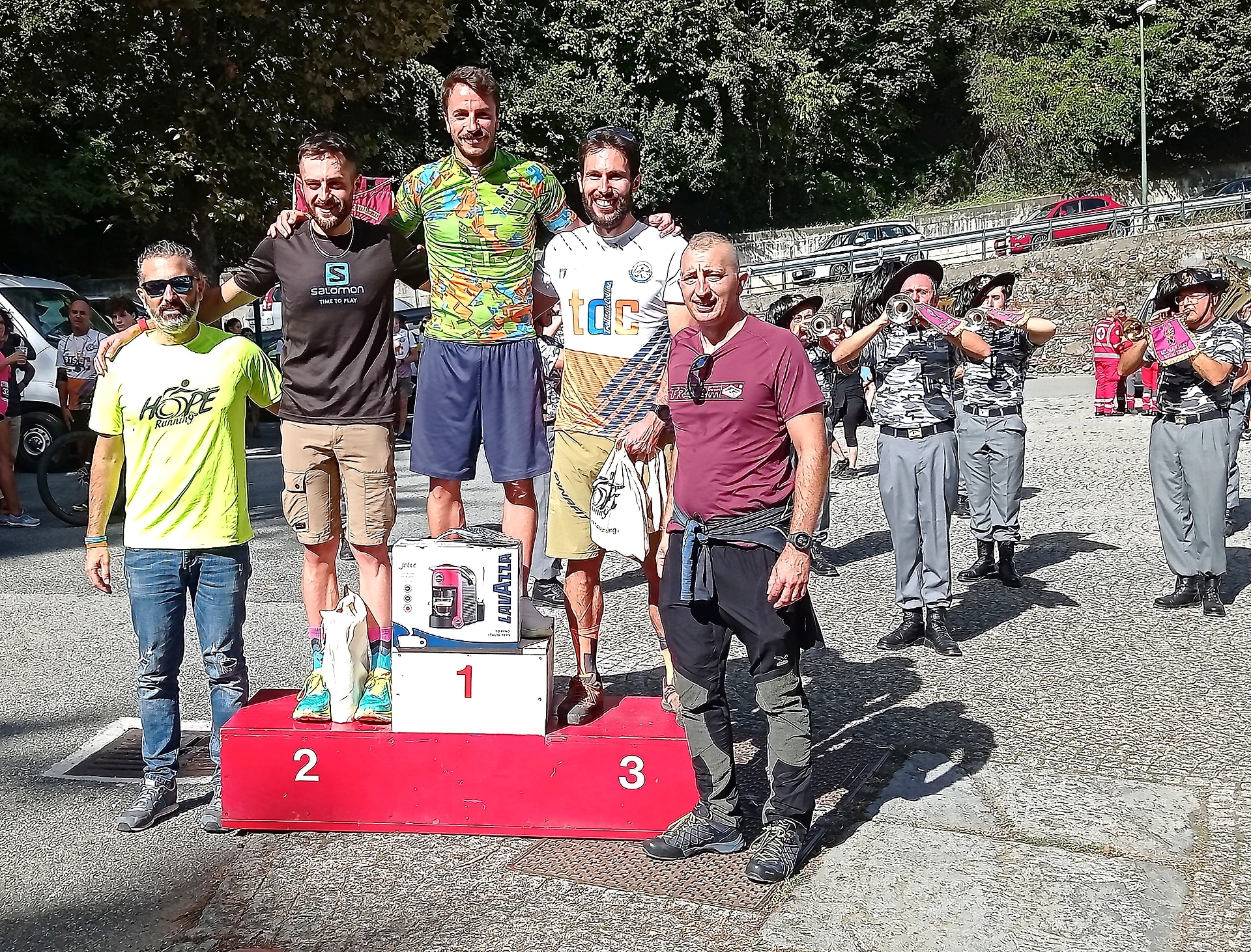 Trail delle Colline Lungo 2023 podio