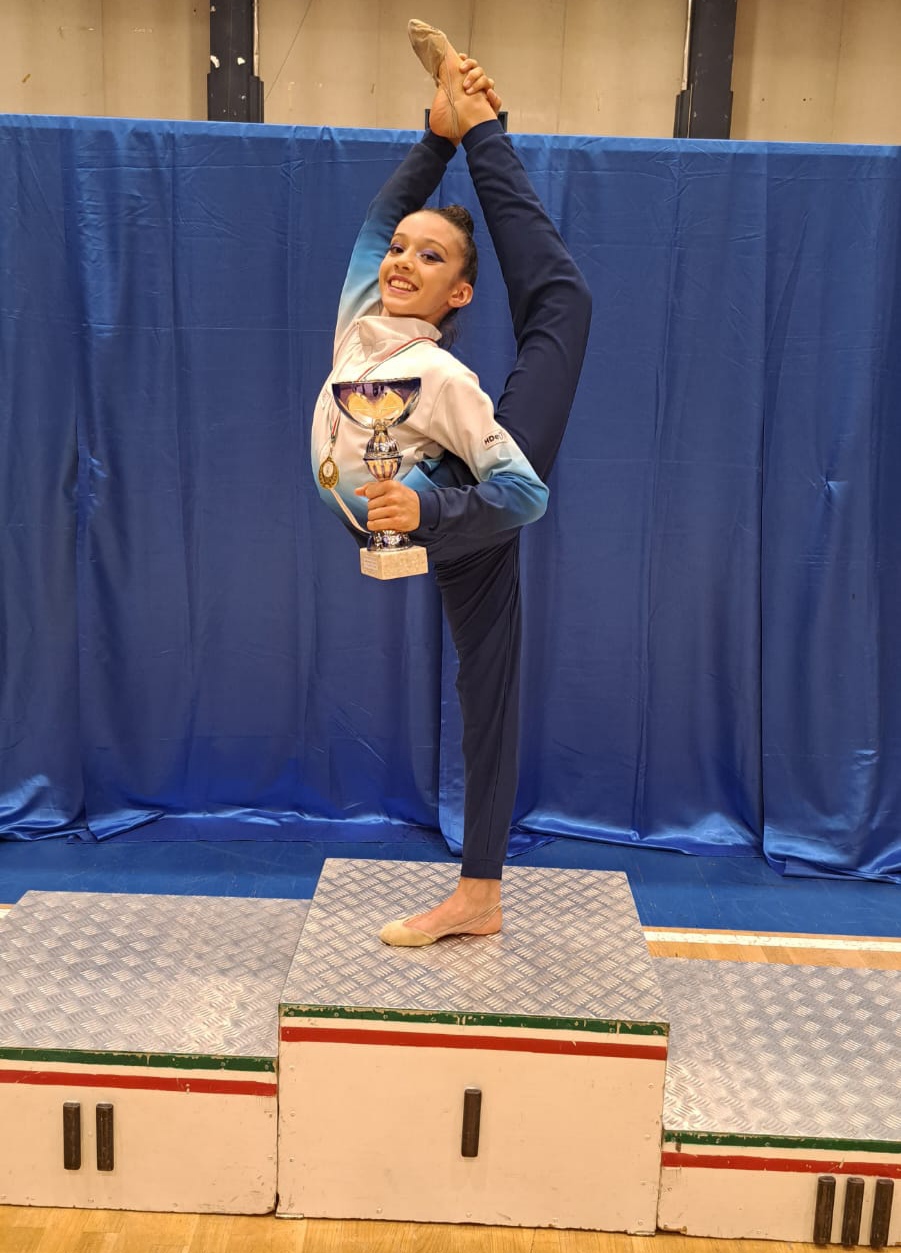 Arianna Cortese podio