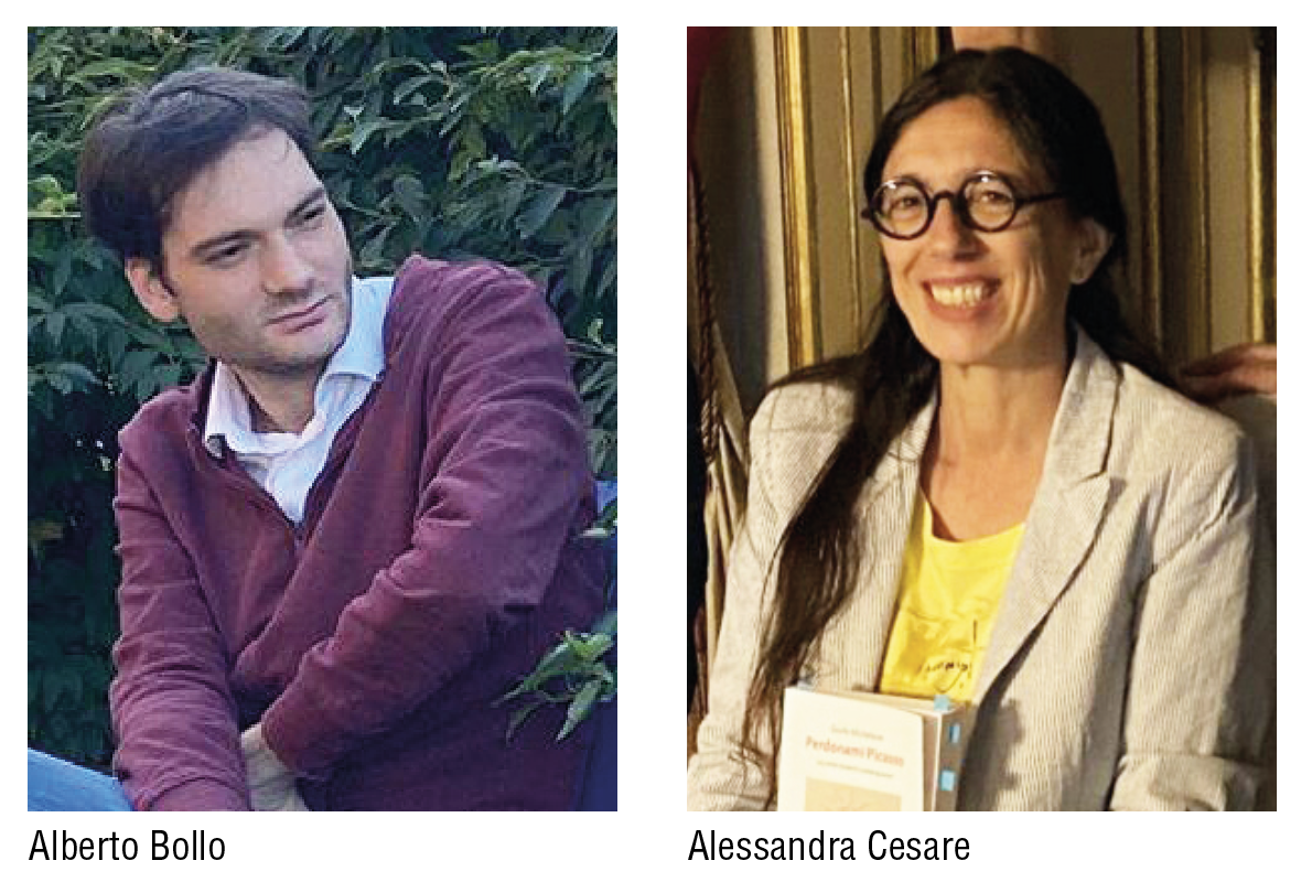 Alberto Bollo e Alessandra Cesare