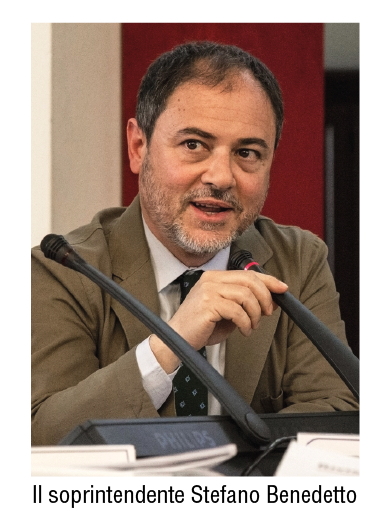 Il soprintendente Stefano Benedetto