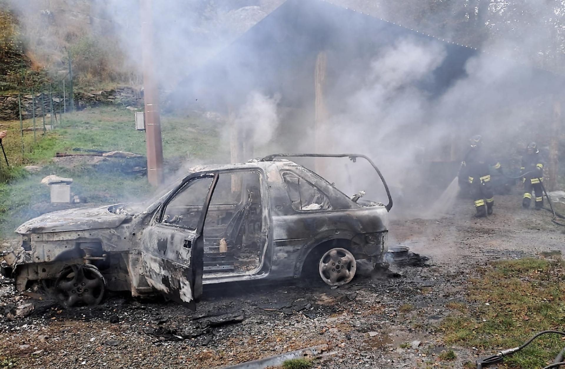 Incendio Traversella