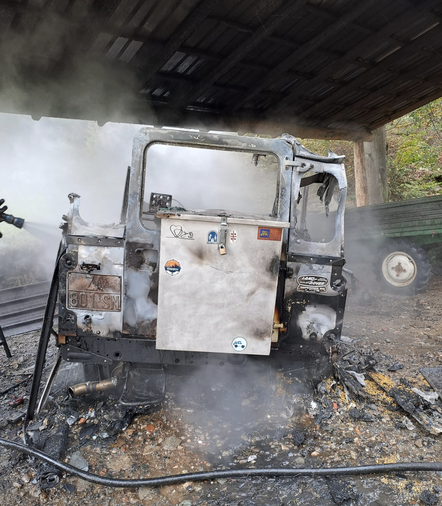 Incendio Traversella (credit La Voce)