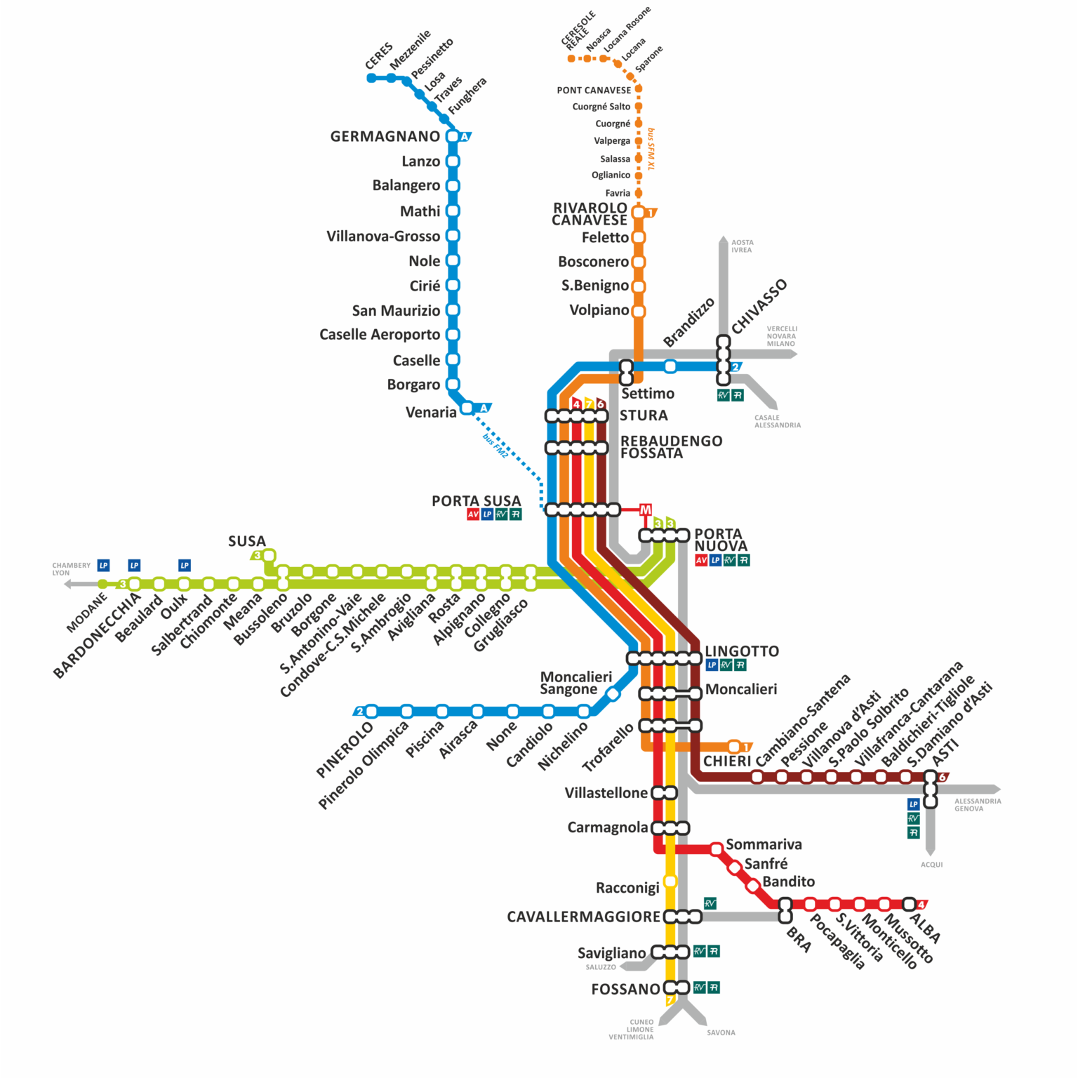 Servizio ferroviario metropolitano