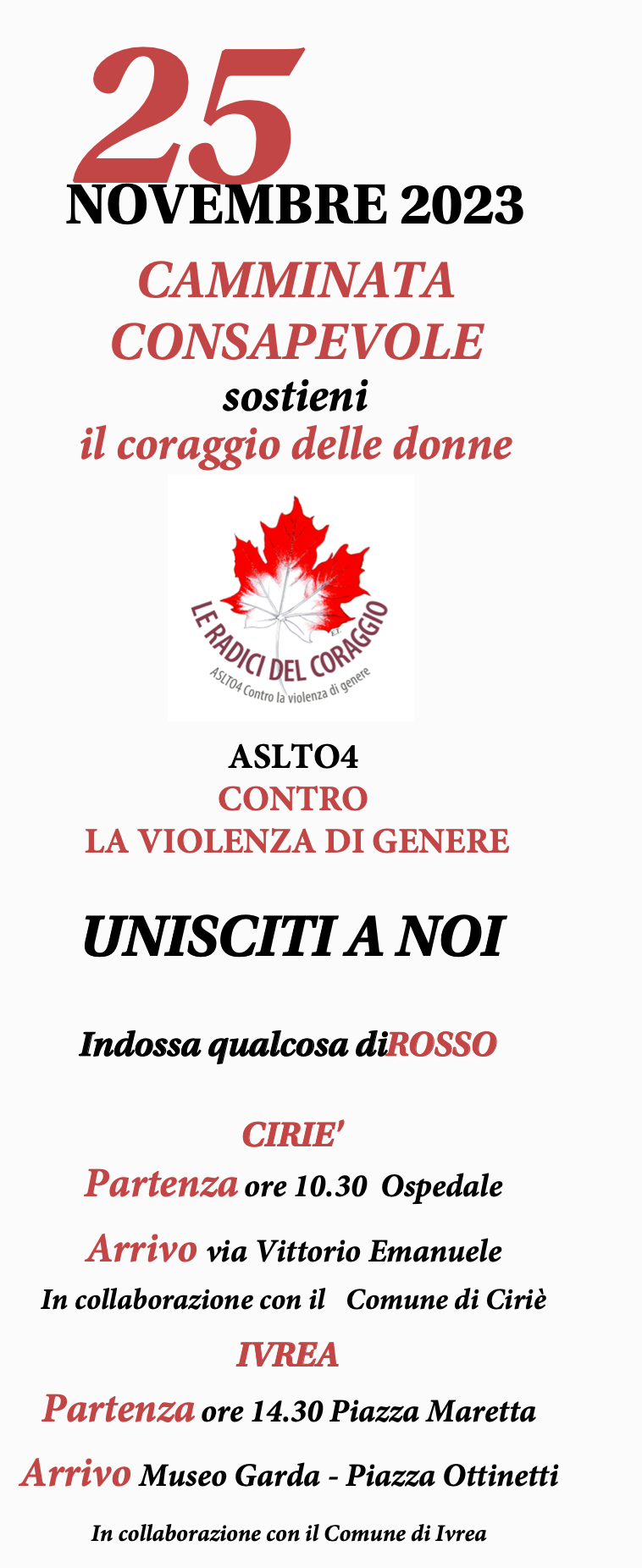 le radici del coraggio