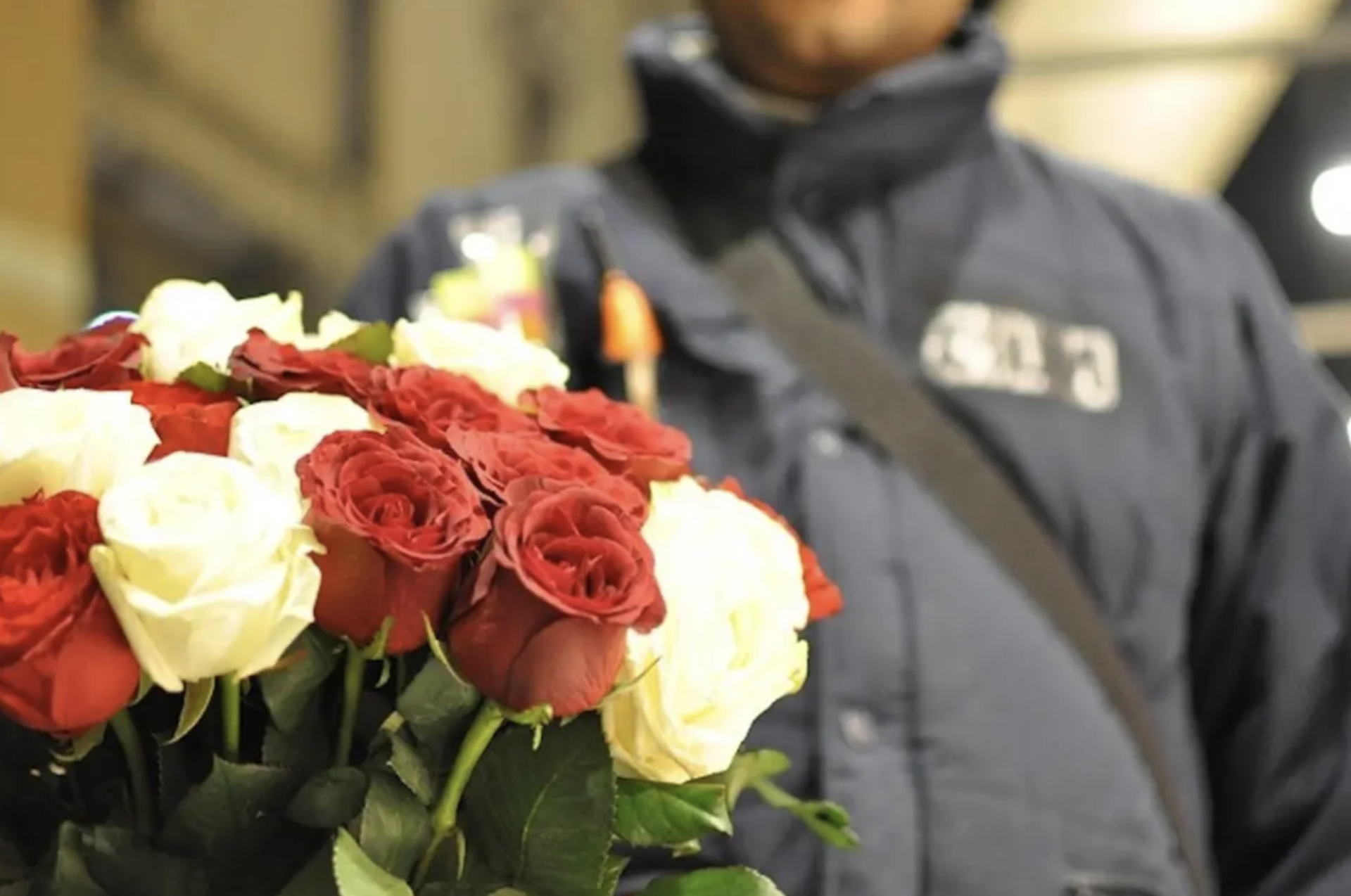 venditore di rose