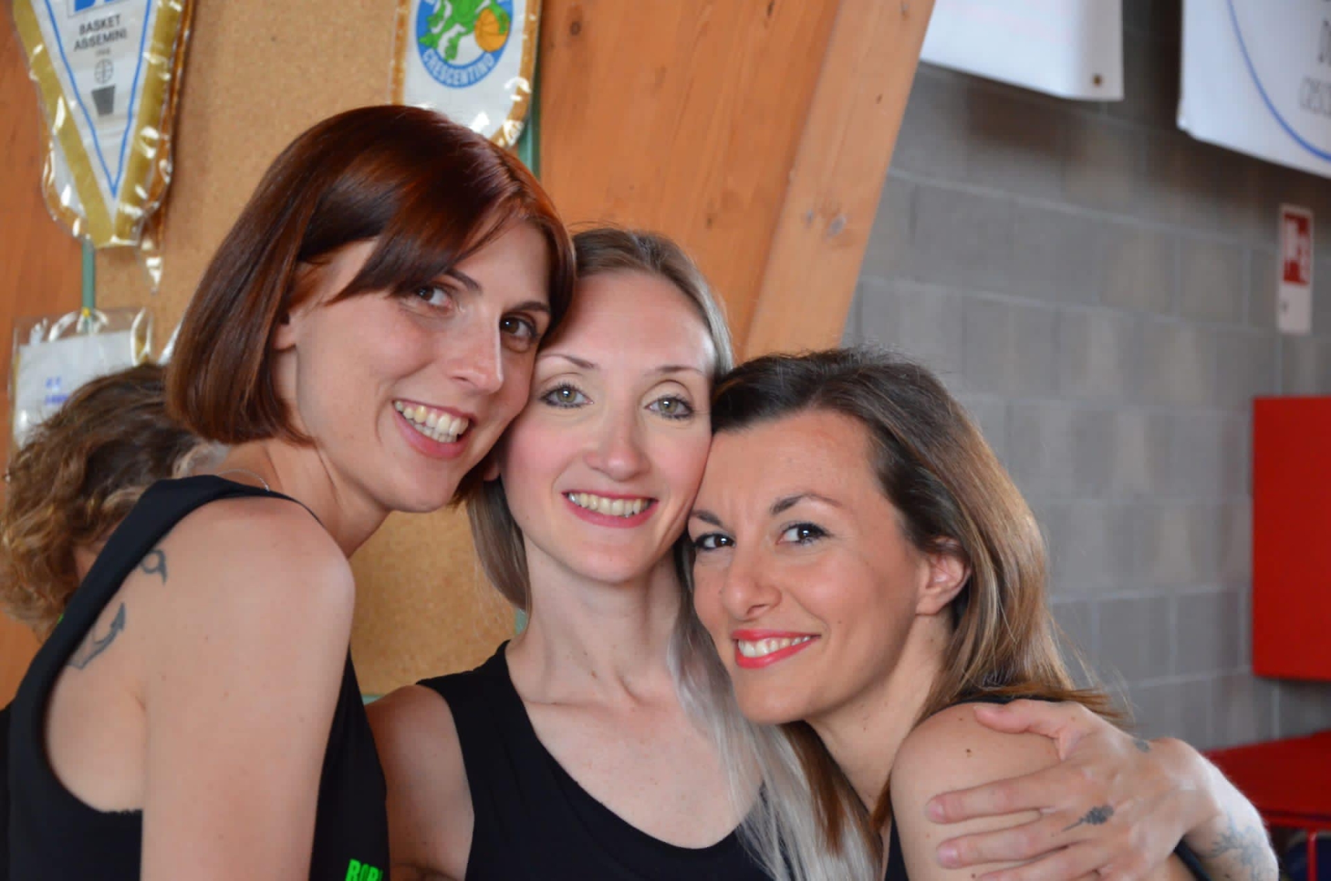 Roberta Coletta con Valentina Giolo e Tatiana Vecchio