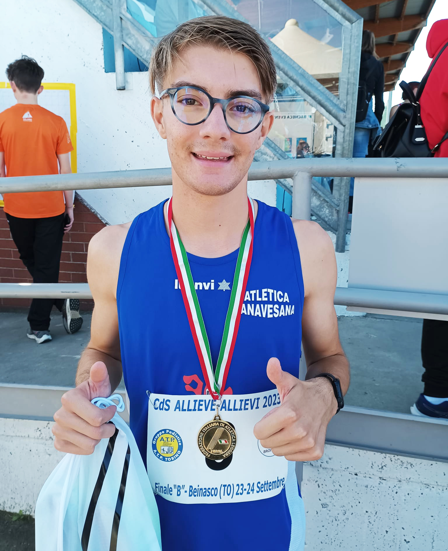 Alessandro Cena soddisfatto