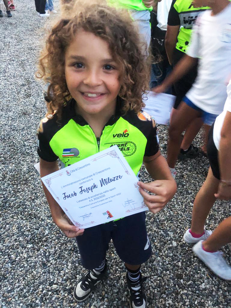 Jacob Joseph Milazzo sorriso