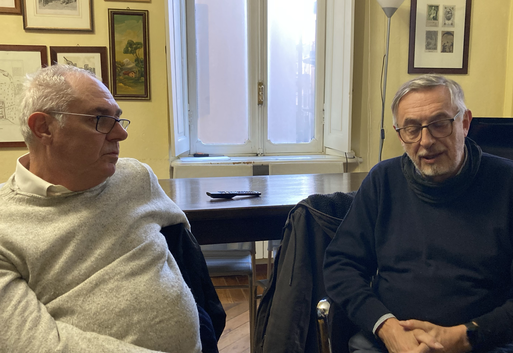 Maurizio Perinetti e Francesco Giglio