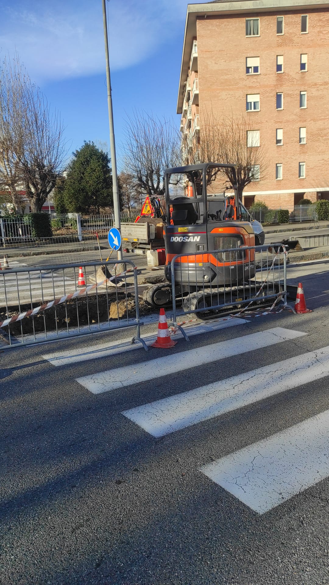 Oggi lavori in corso