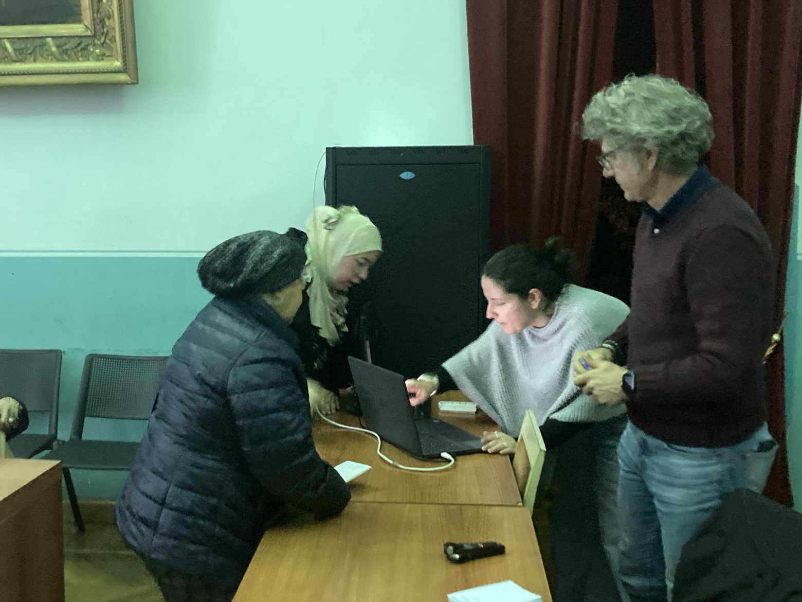 Un momento della riunione