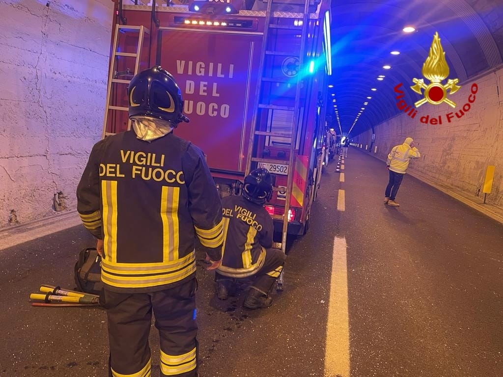incidente autostrada Aosta