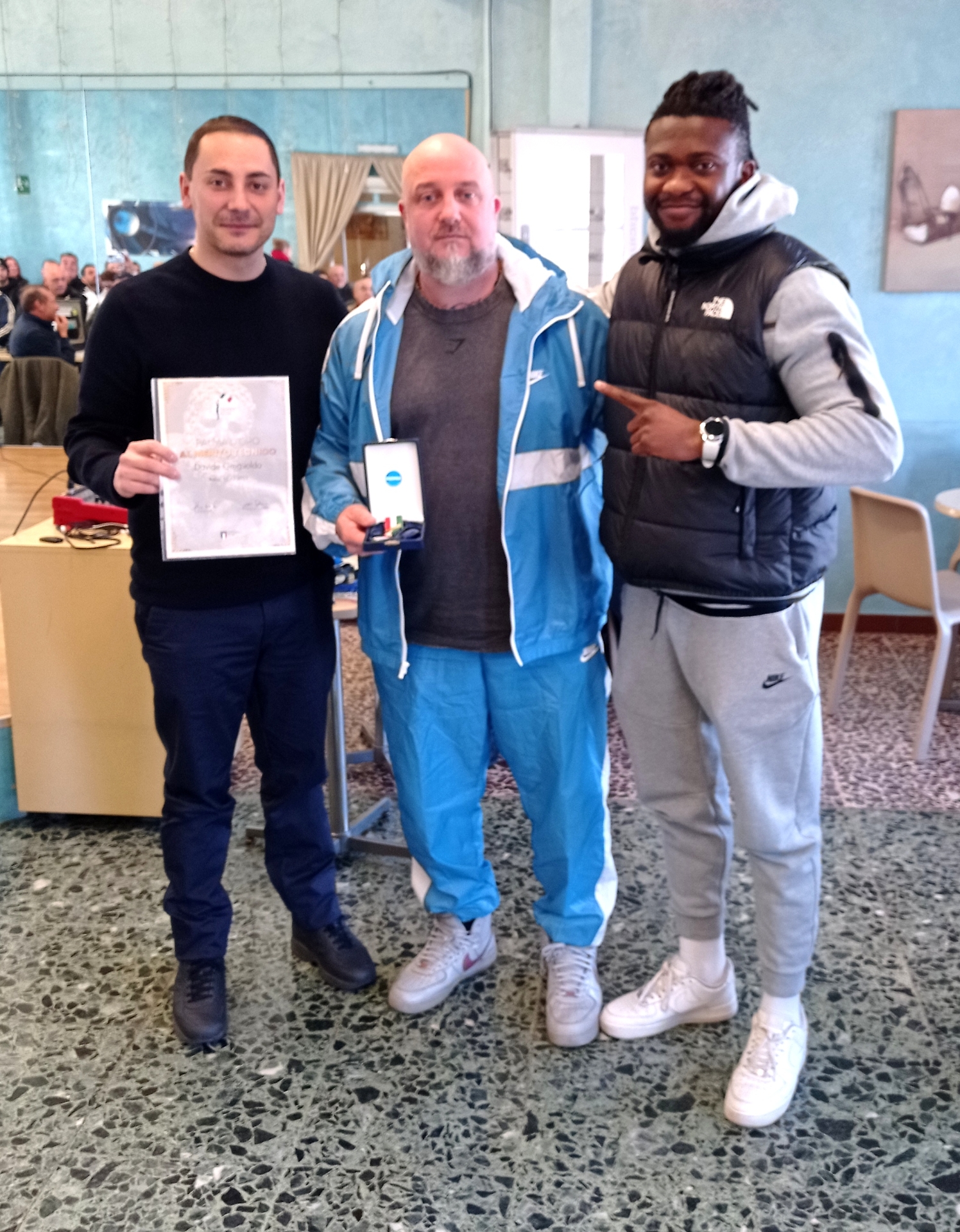 Etinosa Oliha Davide Greguoldo Fabrizio Ricca